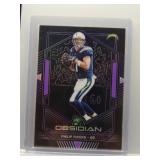 Philip Rivers 2019 Obsidian Purple /75