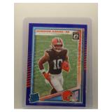 Quinshon Judkins 2025 Optic Blue Score Rookie