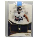 Corey Davis 2019 Immaculate Dual Patch /25