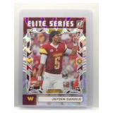 Jayden Daniels 2025 Donruss Elite Series