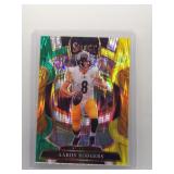 Aaron Rodgers 2025 Select Green Yellow Shock Prizm