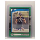Cade Stover 2024 Donruss Green Rookie Auto