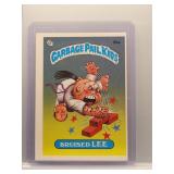 Bruised Lee 1986 Garbage Pail Kids