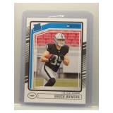 Brock Bowers 2024 Donruss Rated Rookie