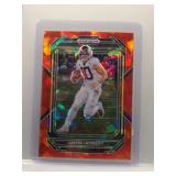 Justin Herbert 2023 Prizm Draft Picks Red Ice