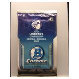 2023 Bowman Chrome Soccer Sealed Hobby Pack