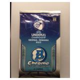 2023 Bowman Chrome Soccer Sealed Hobby Pack