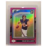 Caleb Williams 2024 Optic Pink Rated Rookie