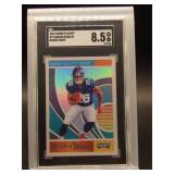 Saquon Barkley 2018 Playoff Rookie Wave SGC 8.5