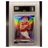 Travis Kelce 2024 Prizm Silver GMA 10