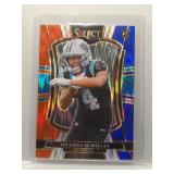 Tet McMillan 2025 Select Red Blue Shock Prizm...