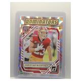 Christian McCaffrey 2025 Donruss Dominators