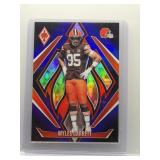 Myles Garrett 2024 Phoenix Purple Black Fade /249