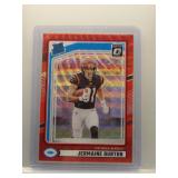 Jermaine Burton 2024 Optic Red Wave Rookie
