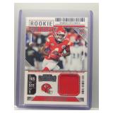 Xavier Worthy 2024 Contenders Rookie Patch