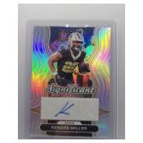 Kendre Miller 2024 Panini Significance Silver...