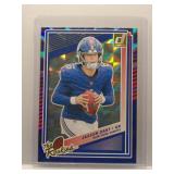 Jaxson Dart 2025 Donruss The Rookies