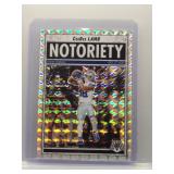 CeeDee Lamb 2025 Mosiac Notoriety Silver Prizm
