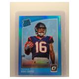 Keke Coutee 2018 Optic Rated Rookie Aqua