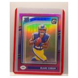 Blake Corum 2024 Optic Pink Rated Rookie
