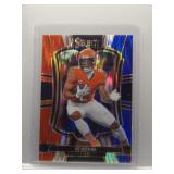 DJ Moore 2025 Select Red Blue Shock Prizm