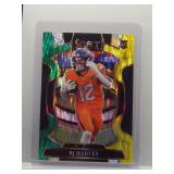 RJ Harvey 2025 Select Green Yellow Shock Prizm...