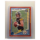 Will Howard 2025 Donruss Red Wave Rookie