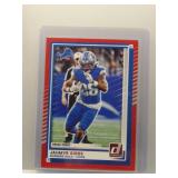 Jahmyr Gibbs 2025 Donruss Red Press Proof