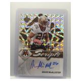 Deuce McAllister 2022 Mosaic Scripts Auto