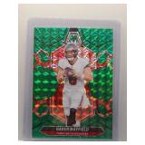 Baker Mayfield 2024 Mosaic Green Prizm