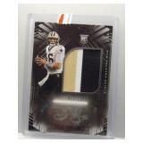 Ian Book 2021 Panini Black Rookie Patch Auto /199