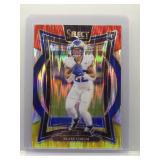Blake Corum 2024 Select Red Yellow Shock Prizm...