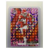 Xavier Worthy 2025 Mosaic Pink Camo