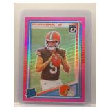 Dillon Gabriel 2025 Optic Pink Rated Rookie
