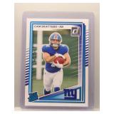 Cam Skattebo 2025 Donruss Rated Rookie