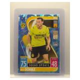 Nico Schulz 2021 Topps Match Attax Blue Cracked...
