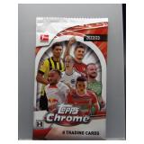 2023 Topps Chrome Soccer Sealed Hobby Pack