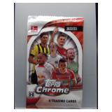 2023 Topps Chrome Soccer Sealed Hobby Pack