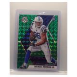 Michael Pittman Jr 2020 Mosaic Green Prizm