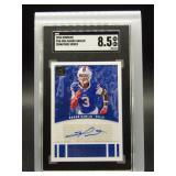 Damar Hamlin 2024 Donruss Auto SGC 8.5