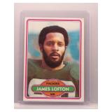 James Lofton 1980 Topps