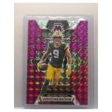 Christian Watson 2025 Mosaic Pink Prizm /49