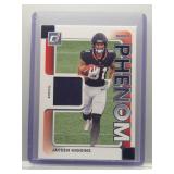 Jayden Higgins 2025 Donruss Rookie Phenom Patch