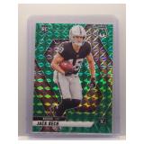 Jack Bech 2025 Mosaic Green Prizm Rookie