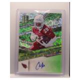 Chase Edmonds 2018 Spectra Green Scope Rookie...