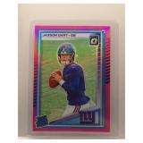 Jaxson Dart 2025 Optic Pink Rated Rookie