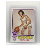 Henry Bibby 1974 Topps