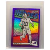 2022 Prestige Heroes Josh Allen Purple 136/149