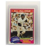 Reggie Jackson 1981 Topps
