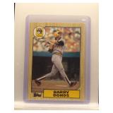 Barry Bonds Rookie 1987 Topps